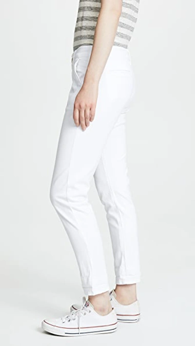 Ag The Caden Tailored Trouser Jeans In White