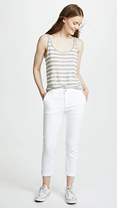 Ag The Caden Tailored Trouser Jeans In White