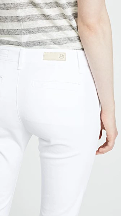 Ag The Caden Tailored Trouser Jeans In White