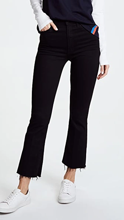 Mother The Hustler Ankle Fray Jeans Not Guilty In Not Guilty