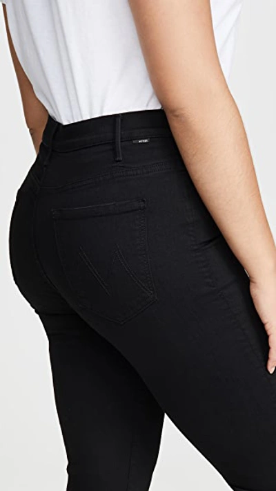 Mother The Hustler Ankle Fray Jeans Not Guilty In Not Guilty