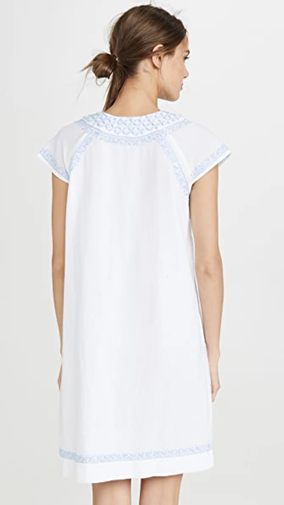 Shop Roller Rabbit Faith Dress In White/cloud