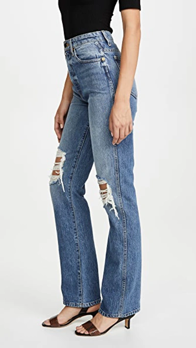 Shop Khaite Danielle High Rise Stovepipe Jeans Portland