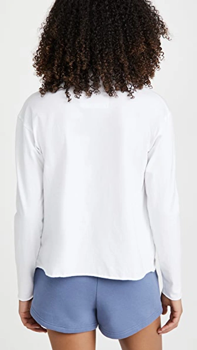 Frank & Eileen Popover Top In White