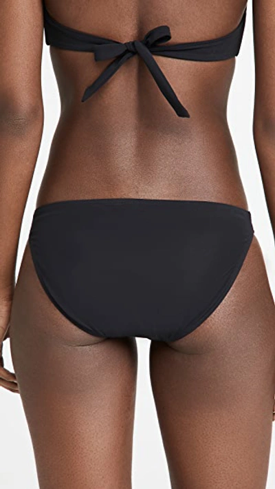 Shop Tory Burch Miller Hipster Bikini Bottoms Black Xl