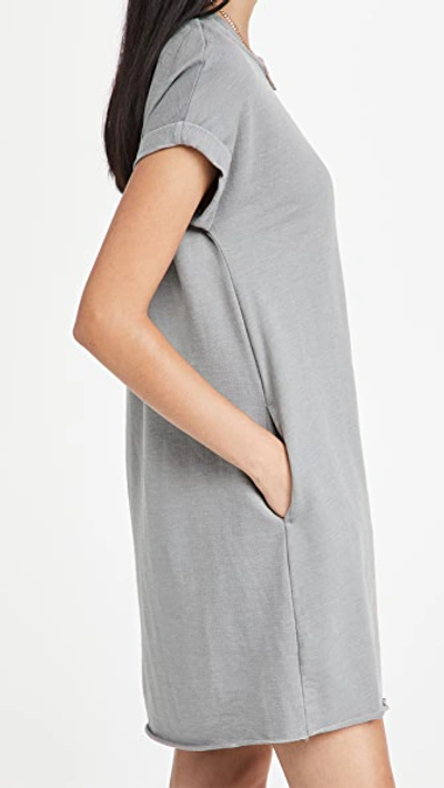 Shop Z Supply Agnes Terry Dress In Sedona Sage