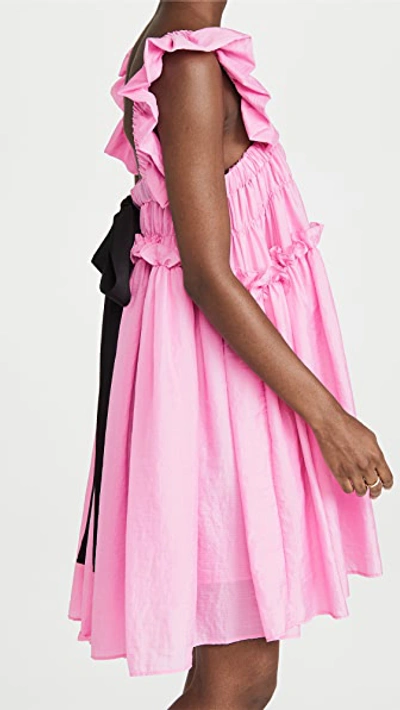 Shop Brøgger Agnes Dress In Bubblegum Pink