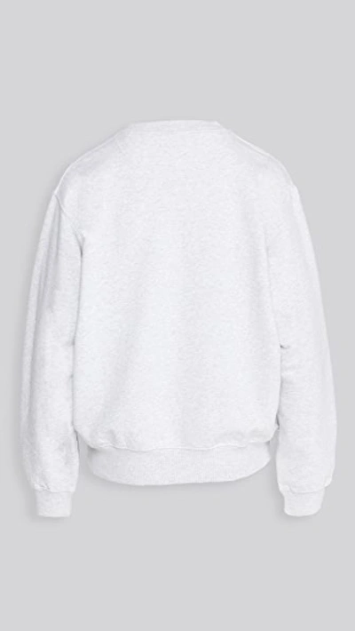 Shop Anine Bing Ramona Sweatshirt Ab X To X Brigitte Bardot Grey Melange S