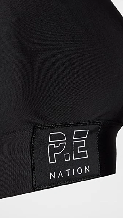 Shop P.e Nation Endurance Sports Bra In Black