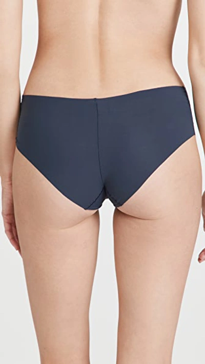 Shop Calvin Klein Underwear Invisibles Hipster 3 Pack Black/light Caramel/speakeasy