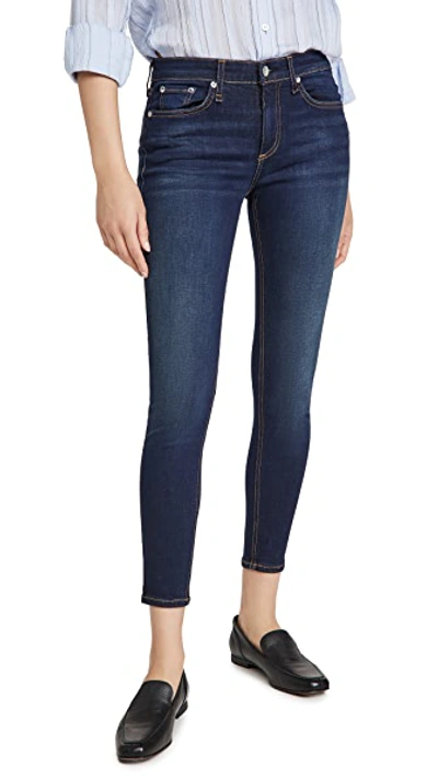 Rag & Bone Womens Fletcher Cate Skinny Mid-rise Stretch-denim Jeans 23 In Carmen