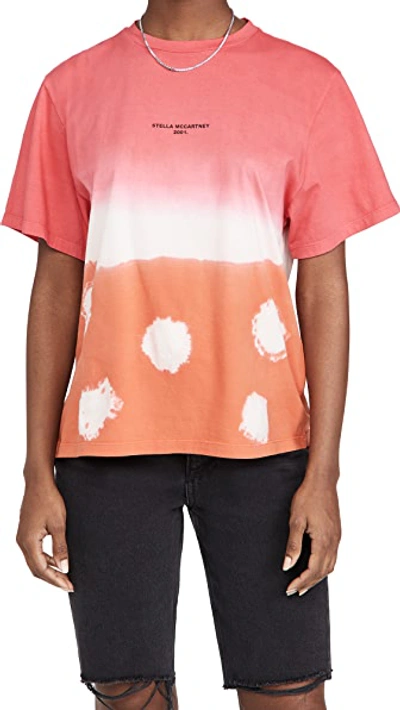 Shop Stella Mccartney Shibori Tie Dye T-shirt In Multi