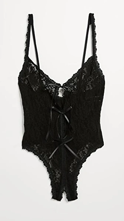 Hanky Panky After Midnight Open Teddy Black In Black