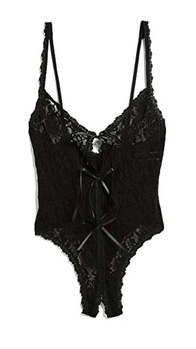Hanky Panky After Midnight Open Teddy Black In Black