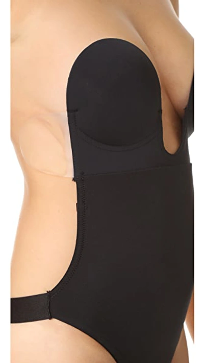 Shop Fashion Forms U Plunge Backless Strapless Bodysuit Black