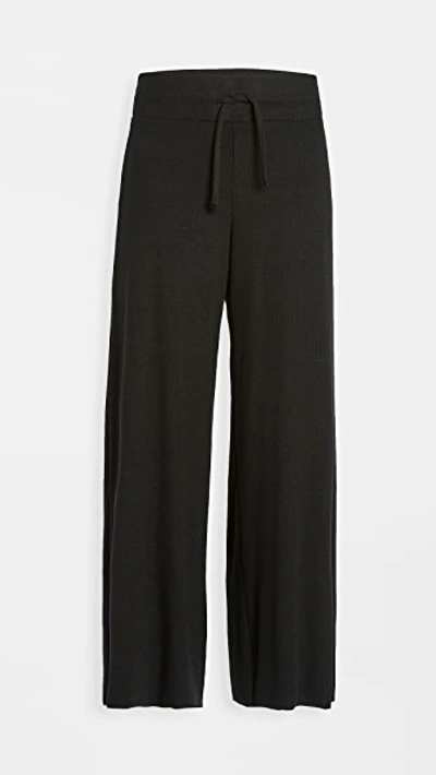 Shop Terez Atlantic Beach Pants In Black