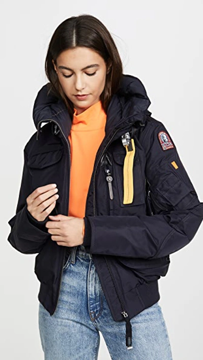 Shop Parajumpers Gobi Jacket Navy