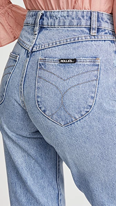Rolla's X Sofia Richie Classic Straight. In 90s Blue