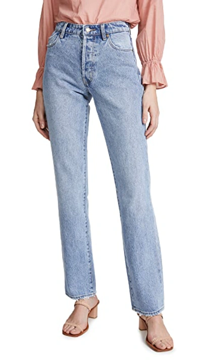 Rolla's X Sofia Richie Classic Straight. In 90s Blue
