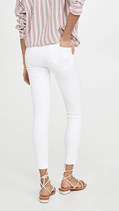 Dl Florence Skinny Mid Rise Ankle Jeans Milk In Milk