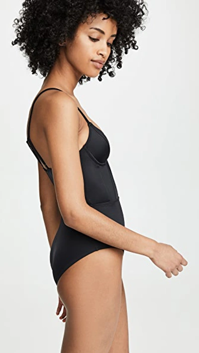 Shop Solid & Striped The Veronica One Piece Black