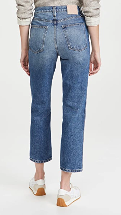Shop B Sides Louis High Rise Jeans Sydney Clean Blue