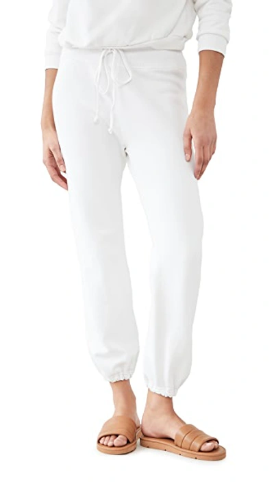 Shop Nili Lotan La Sweatpants In Vintage White