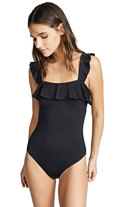 Shop Eberjey So Solid Jane One Piece Black