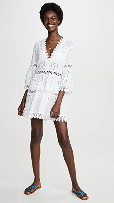 Shop Melissa Odabash Victoria Cover Up Dress In White