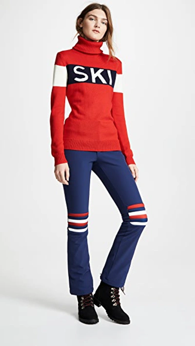 Shop Perfect Moment Ski Sweater Ii Red