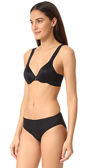 Spanx Smooth Bra-llelujah! Lightly Lined Full Coverage Bra Very Black In Very Black