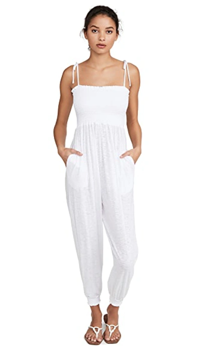 Shop Vitamin A Moonlight Jumpsuit In White