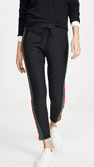 Fleece Lined Tuxedo Track Pants