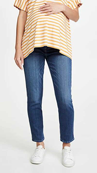 Shop 7 For All Mankind Josefina Maternity Jeans In Broken Twill Vanity