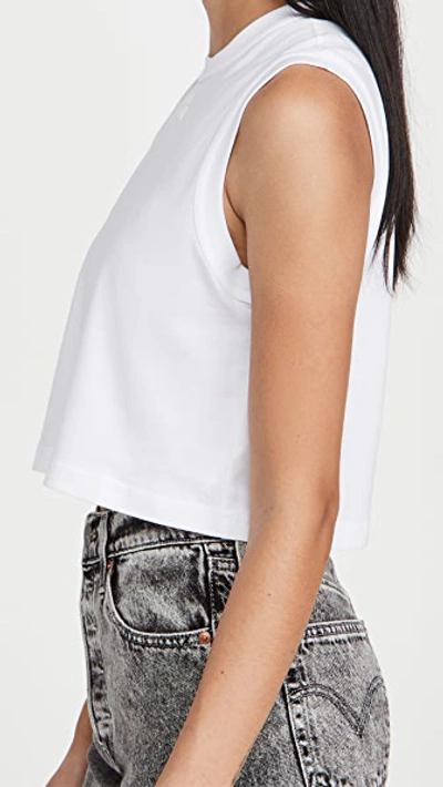 Shop Alexander Wang T Foundation Muscle Tee In White