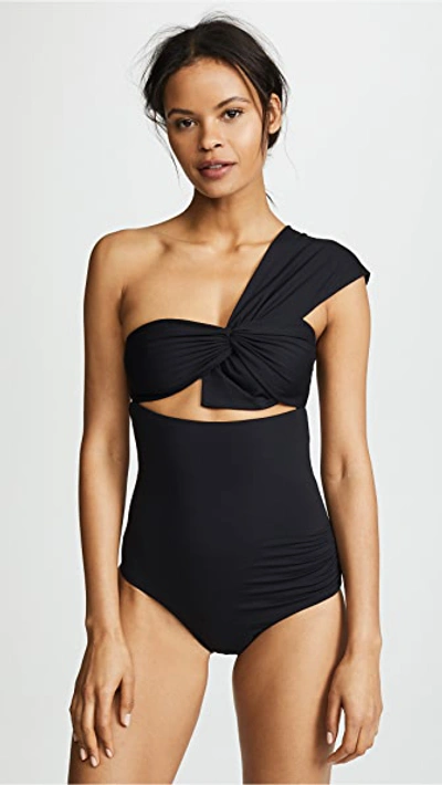 Shop Marysia Venice Maillot In Black