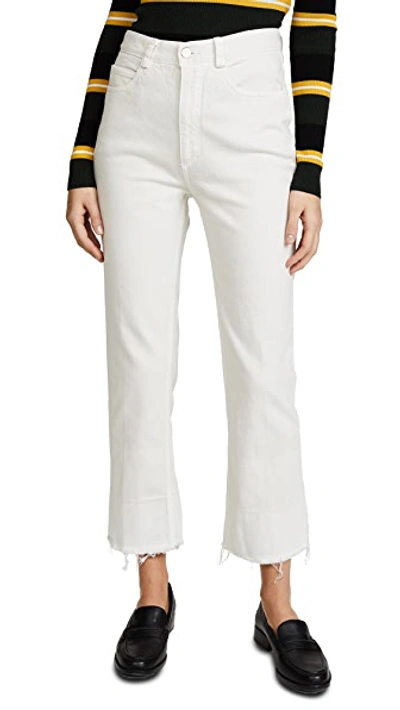 Shop Rachel Comey Slim Legion Jeans In Dirty White