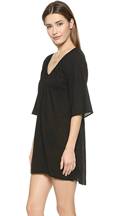 Shop 9seed Santa Cruz Cover Up In Black