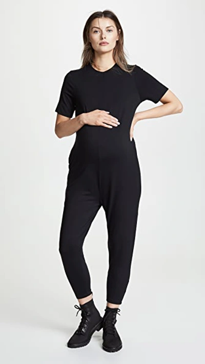 Shop Hatch The Walkabout Jumper Black