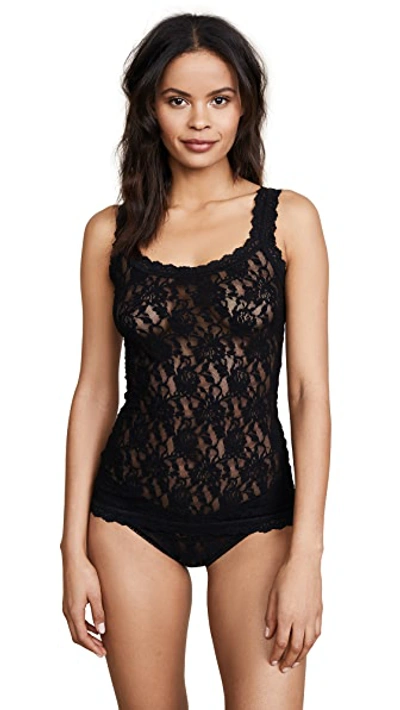 Hanky Panky Plus Size Signature Lace Chemise Lingerie 485214x In Black