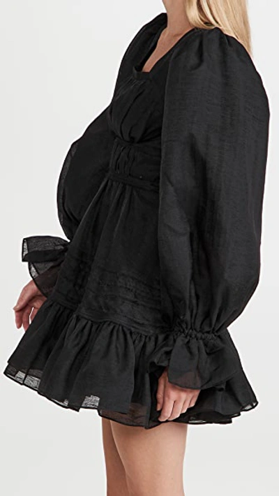 Aje Impression Dress In Black