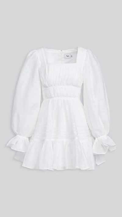 Shop Aje Impression Dress White