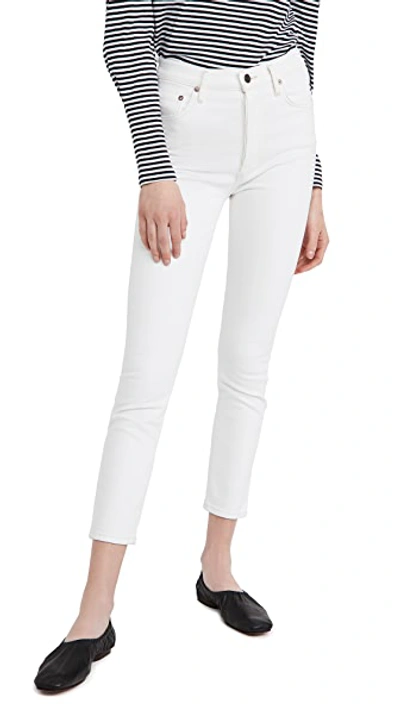 Shop Agolde Nico High Rise Slim Fit Jeans In Untitled