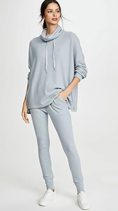 Shop Honeydew Intimates Lounge Pro Pullover Top In Ash