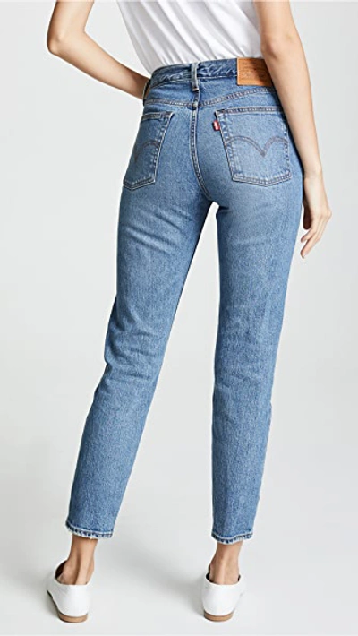 Levi's Wedgie Icon Fit Jeans In Light Wash-blues In These Dreams