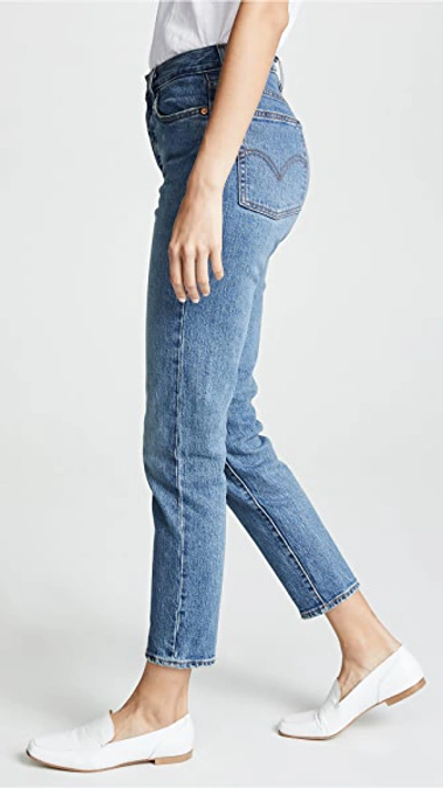 Levi's Wedgie Icon Fit Jeans In Light Wash-blues In These Dreams