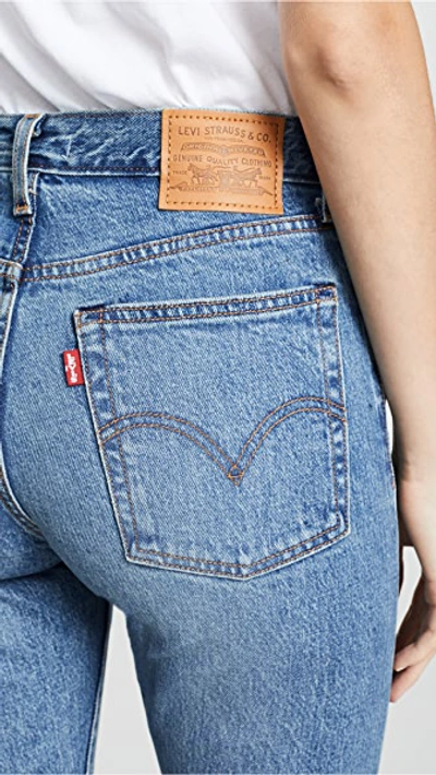 Levi's Wedgie Icon Fit Jeans In Light Wash-blues In These Dreams