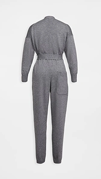 Shop Alex Mill Sweater Jumpsuit In Heather Grey