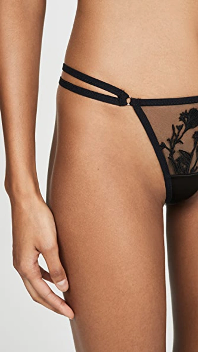 Shop Thistle & Spire Mulberry Thong Black