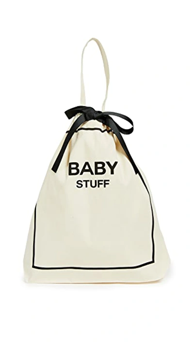 Shop Bag-all Baby Stuff Organizing Bag In Natural/black
